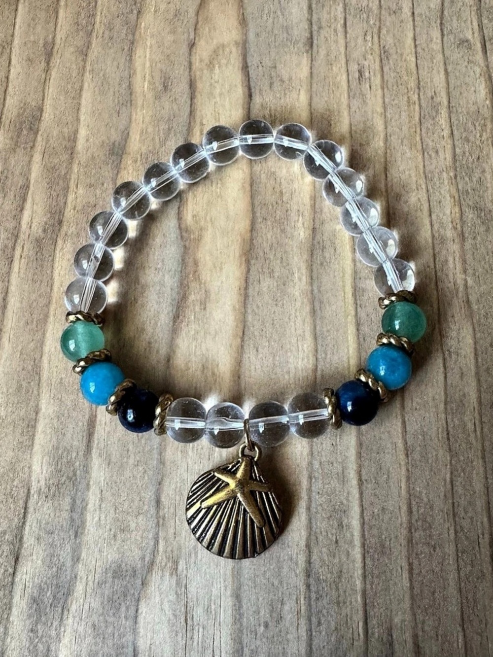 Evolve Mala Possibilities Green Aventurine Quartz Apatite Bracelet